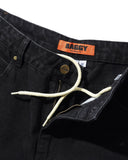 Butter Goods Lock Baggy Denim Jeans Flat Black