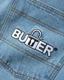 Butter Goods Lock Baggy Denim Jeans Light Indigo