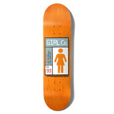 Girl McCrank Grid Box Skateboard Deck 8.25"