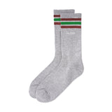 Butter Goods Stripe Socks Grey Heather